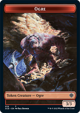 Ogre // Zombie Double-Sided Token [Starter Commander Decks] | Jomio and Rueliete's Cards and Comics