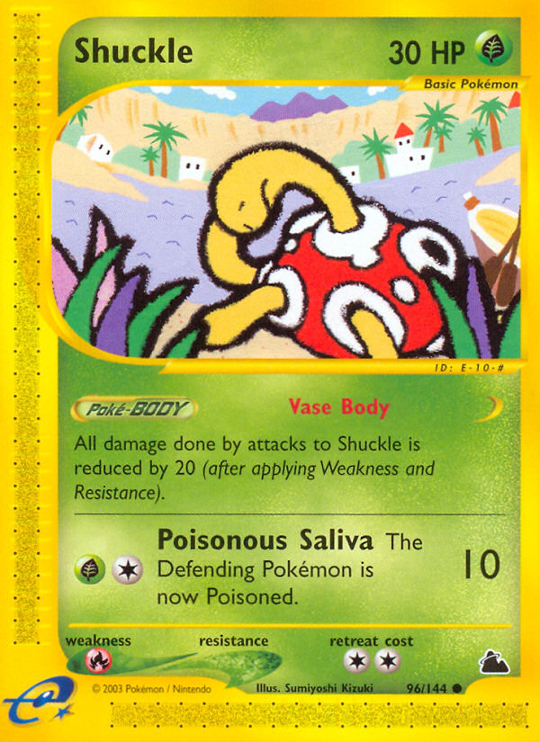 Shuckle (96/144) [Skyridge] | Jomio and Rueliete's Cards and Comics