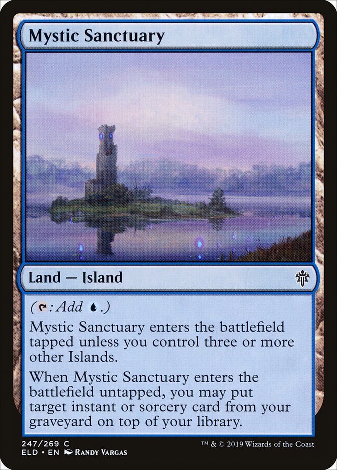 Mystic Sanctuary [Throne of Eldraine] | Jomio and Rueliete's Cards and Comics