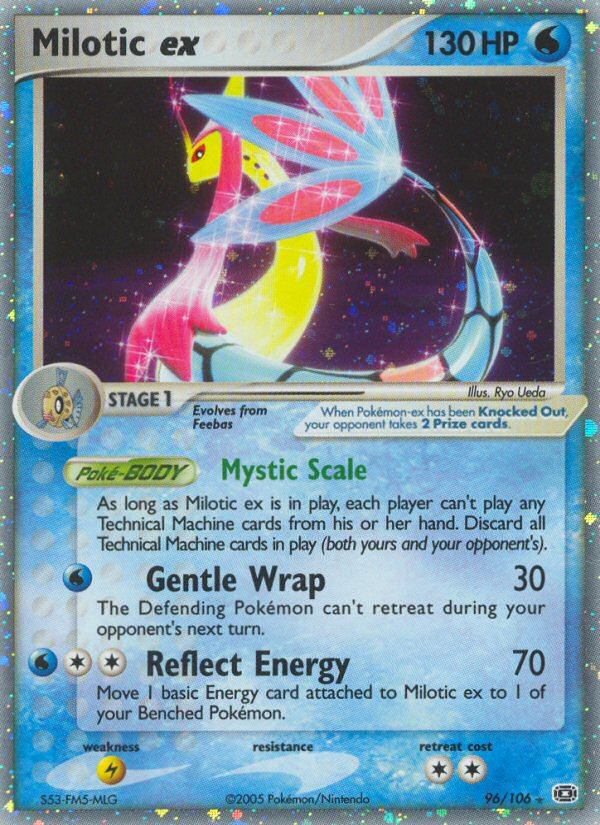 Milotic ex (96/106) [EX: Emerald] | Jomio and Rueliete's Cards and Comics