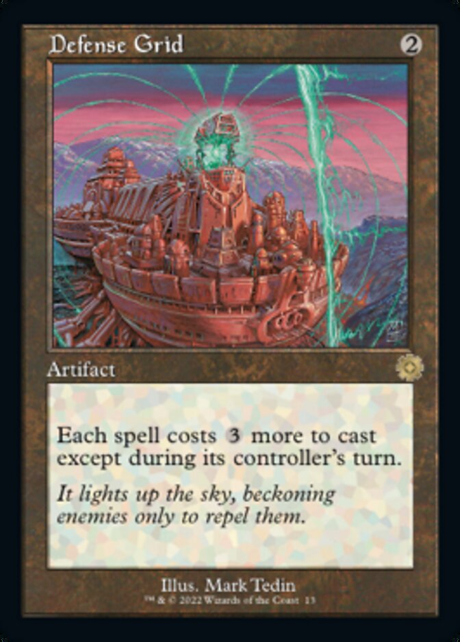 Defense Grid (Retro) [The Brothers' War Retro Artifacts] | Jomio and Rueliete's Cards and Comics