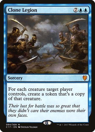 Clone Legion [Commander 2017] | Jomio and Rueliete's Cards and Comics
