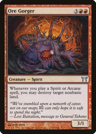 Ore Gorger [Champions of Kamigawa] | Jomio and Rueliete's Cards and Comics