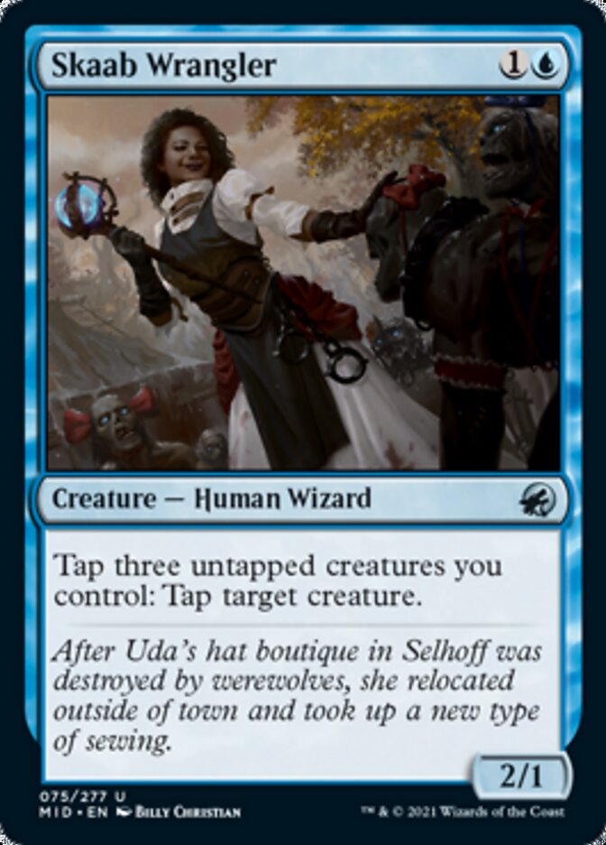 Skaab Wrangler [Innistrad: Midnight Hunt] | Jomio and Rueliete's Cards and Comics