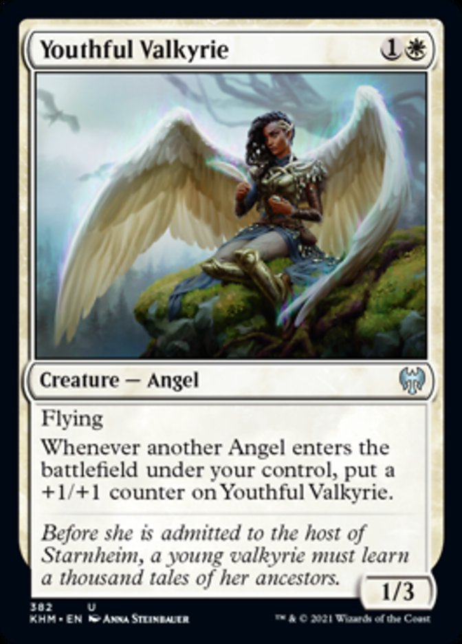 Youthful Valkyrie [Kaldheim] | Jomio and Rueliete's Cards and Comics