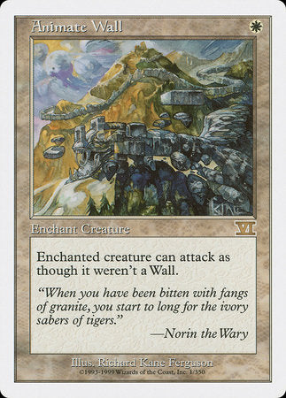 Animate Wall [Classic Sixth Edition] | Jomio and Rueliete's Cards and Comics