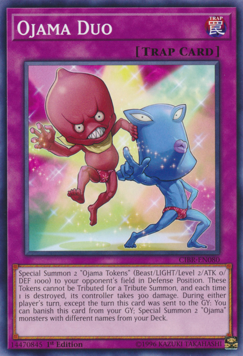 Ojama Duo [CIBR-EN080] Short Print | Jomio and Rueliete's Cards and Comics