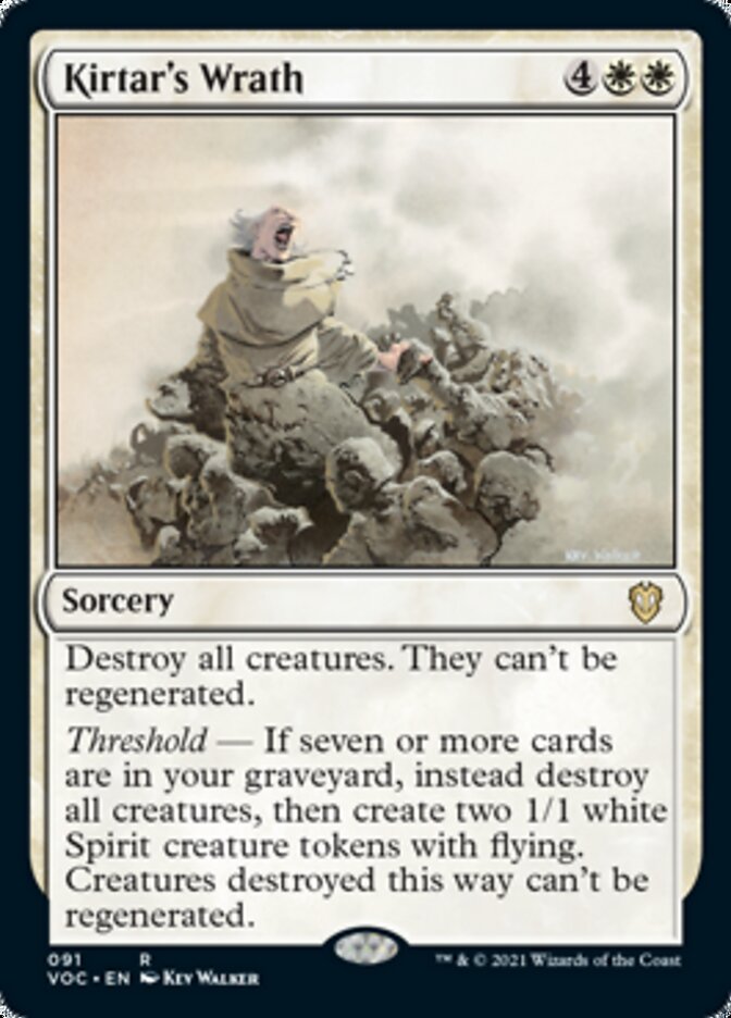 Kirtar's Wrath [Innistrad: Crimson Vow Commander] | Jomio and Rueliete's Cards and Comics