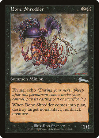 Bone Shredder [Urza's Legacy] | Jomio and Rueliete's Cards and Comics