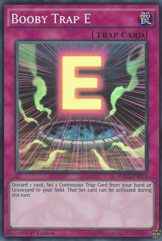 Booby Trap E [WIRA-EN013] Super Rare | Jomio and Rueliete's Cards and Comics