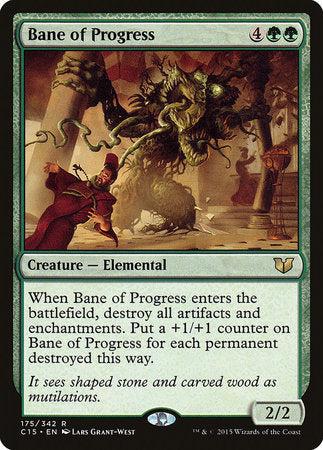 Bane of Progress [Commander 2015] | Jomio and Rueliete's Cards and Comics