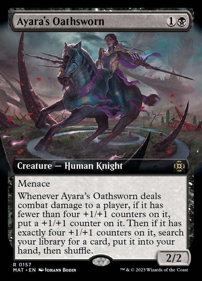 Ayara's Oathsworn (Extended Art) [March of the Machine: The Aftermath] | Jomio and Rueliete's Cards and Comics