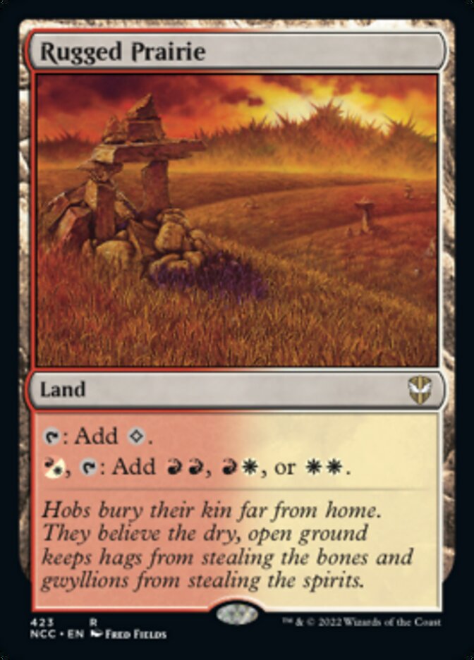 Rugged Prairie [Streets of New Capenna Commander] | Jomio and Rueliete's Cards and Comics