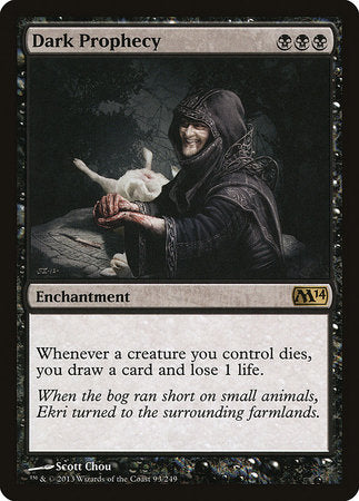 Dark Prophecy [Magic 2014] | Jomio and Rueliete's Cards and Comics