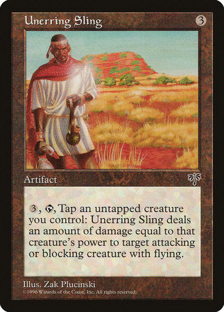 Unerring Sling [Mirage] | Jomio and Rueliete's Cards and Comics