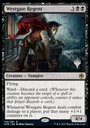Westgate Regent (Promo Pack) [Dungeons & Dragons: Adventures in the Forgotten Realms Promos] | Jomio and Rueliete's Cards and Comics