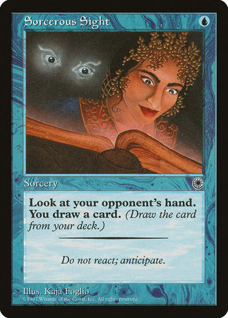 Sorcerous Sight [Portal] | Jomio and Rueliete's Cards and Comics