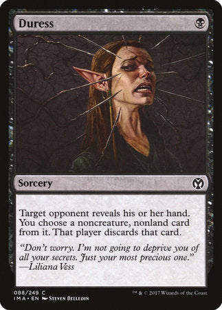 Duress [Iconic Masters] | Jomio and Rueliete's Cards and Comics