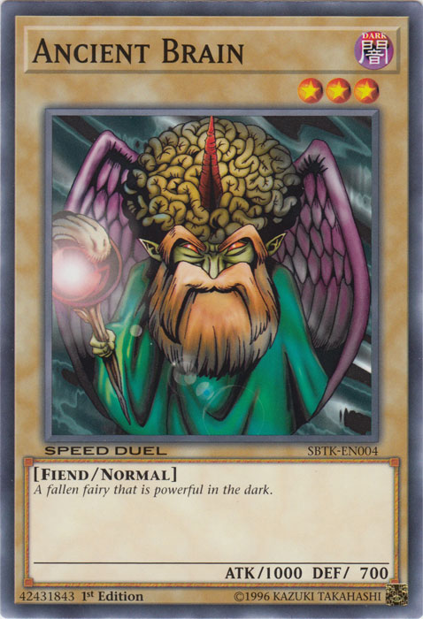 Ancient Brain [SBTK-EN004] Common | Jomio and Rueliete's Cards and Comics