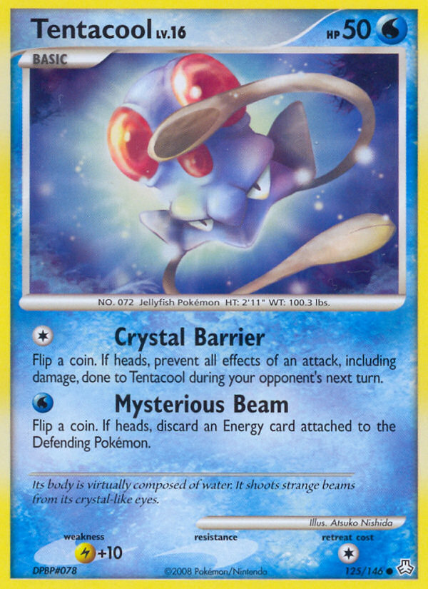 Tentacool (125/146) [Diamond & Pearl: Legends Awakened] | Jomio and Rueliete's Cards and Comics