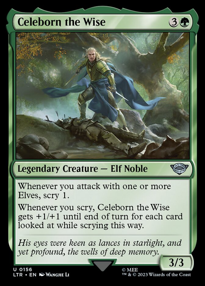 Celeborn the Wise [The Lord of the Rings: Tales of Middle-Earth] | Jomio and Rueliete's Cards and Comics