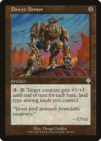 Power Armor [Invasion] | Jomio and Rueliete's Cards and Comics