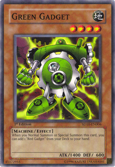 Green Gadget [SD10-EN006] Common | Jomio and Rueliete's Cards and Comics