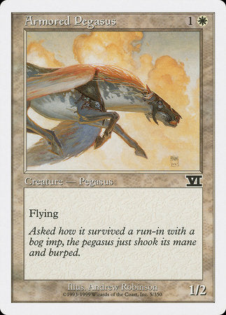 Armored Pegasus [Classic Sixth Edition] | Jomio and Rueliete's Cards and Comics