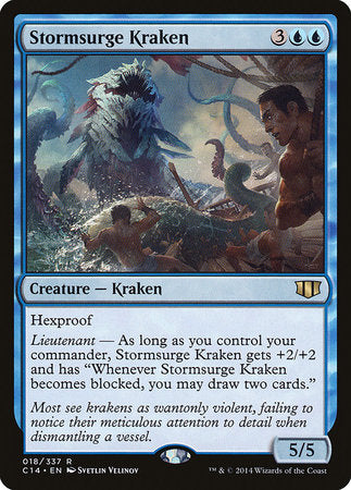 Stormsurge Kraken [Commander 2014] | Jomio and Rueliete's Cards and Comics