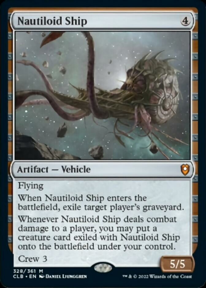 Nautiloid Ship [Commander Legends: Battle for Baldur's Gate] | Jomio and Rueliete's Cards and Comics