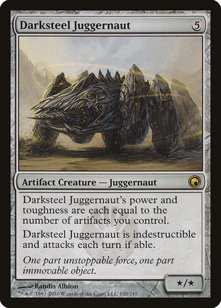Darksteel Juggernaut [Scars of Mirrodin] | Jomio and Rueliete's Cards and Comics