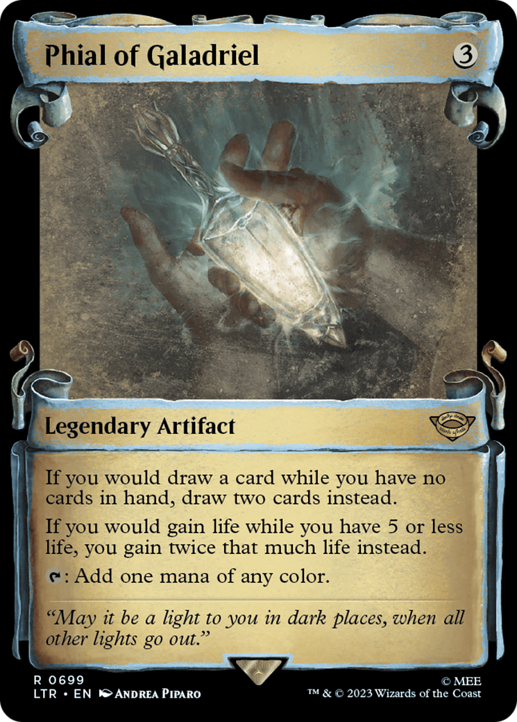 Phial of Galadriel [The Lord of the Rings: Tales of Middle-Earth Showcase Scrolls] | Jomio and Rueliete's Cards and Comics