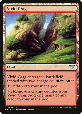 Vivid Crag [Commander 2015] | Jomio and Rueliete's Cards and Comics