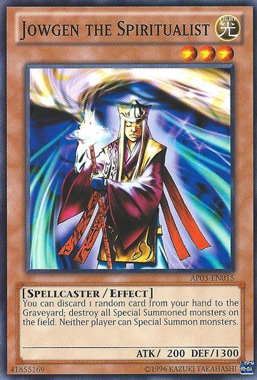 Jowgen the Spiritualist [AP03-EN015] Common | Jomio and Rueliete's Cards and Comics