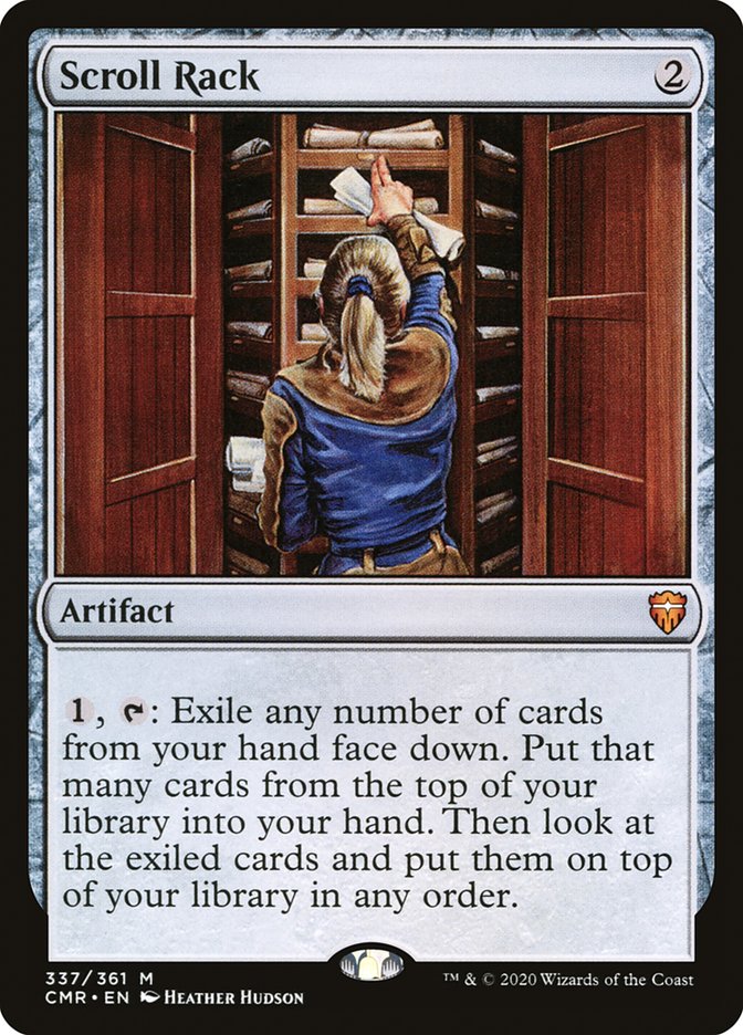 Scroll Rack [Commander Legends] | Jomio and Rueliete's Cards and Comics