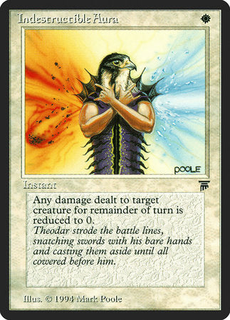 Indestructible Aura [Legends] | Jomio and Rueliete's Cards and Comics