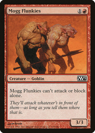 Mogg Flunkies [Magic 2013] | Jomio and Rueliete's Cards and Comics