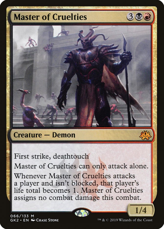 Master of Cruelties [Ravnica Allegiance Guild Kit] | Jomio and Rueliete's Cards and Comics