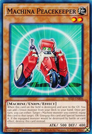 Machina Peacekeeper [SR10-EN006] Common | Jomio and Rueliete's Cards and Comics