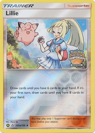 Lillie (125a/156) (Regional Promo) [Sun & Moon: Ultra Prism] | Jomio and Rueliete's Cards and Comics