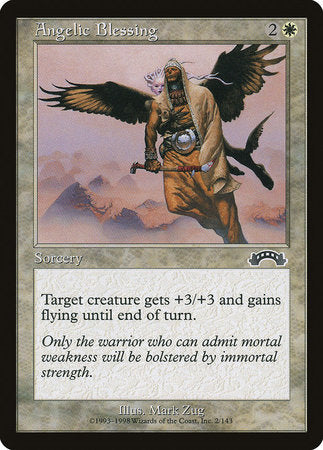 Angelic Blessing [Exodus] | Jomio and Rueliete's Cards and Comics