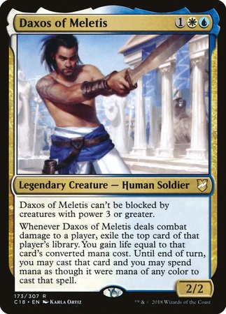 Daxos of Meletis [Commander 2018] | Jomio and Rueliete's Cards and Comics