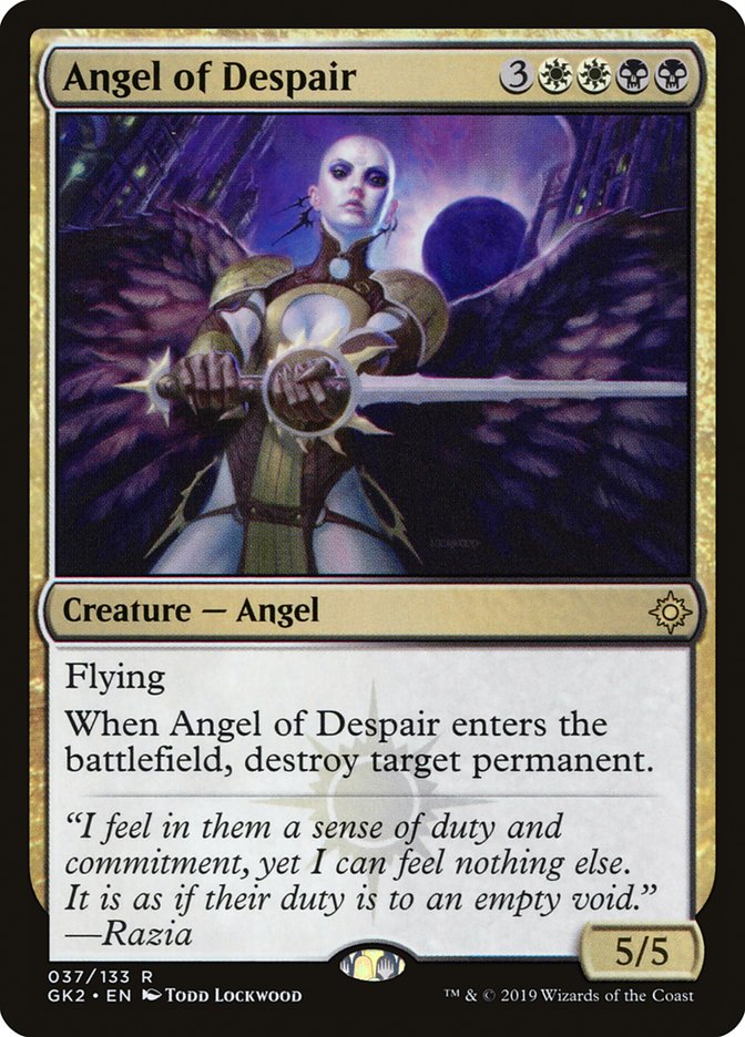 Angel of Despair [Ravnica Allegiance Guild Kit] | Jomio and Rueliete's Cards and Comics