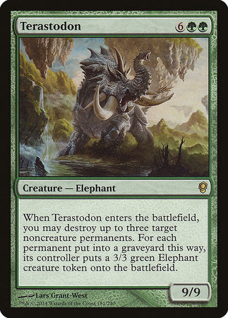 Terastodon [Conspiracy] | Jomio and Rueliete's Cards and Comics