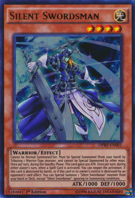 Silent Swordsman [DPRP-EN001] Ultra Rare | Jomio and Rueliete's Cards and Comics