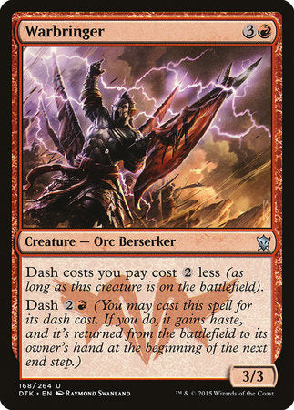 Warbringer [Dragons of Tarkir] | Jomio and Rueliete's Cards and Comics