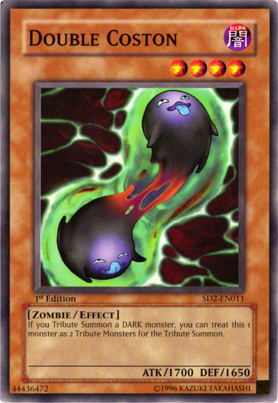 Double Coston [SD2-EN011] Common | Jomio and Rueliete's Cards and Comics