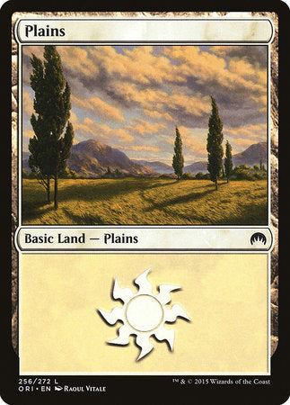 Plains (256) [Magic Origins] | Jomio and Rueliete's Cards and Comics