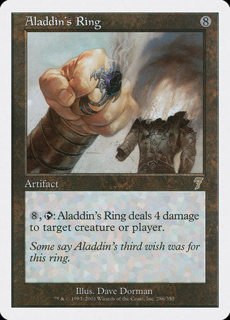 Aladdin's Ring [Seventh Edition] | Jomio and Rueliete's Cards and Comics