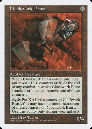 Clockwork Beast [Fifth Edition] | Jomio and Rueliete's Cards and Comics